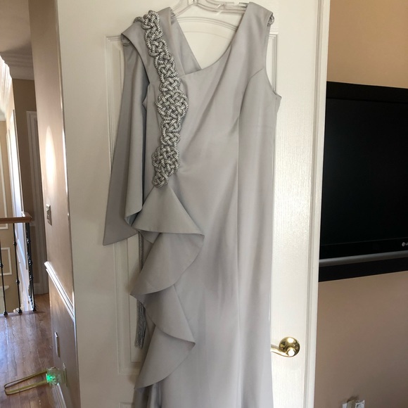 Jean Paul ataker gown in light gray